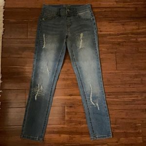 Girls Justice jeggings, size 8
